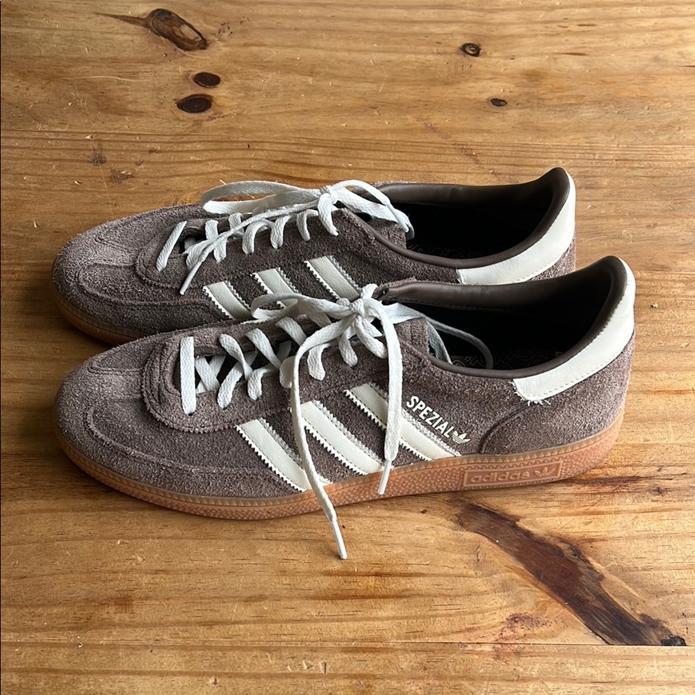 Adidas Spezial Brown and White Men's Shoes